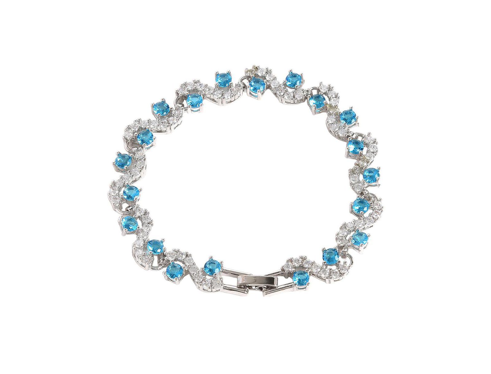 SOHI Женский Swirl Tennis Bracelet