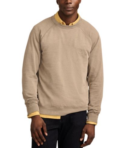 Мужская флисовая свитшот-рубашка Lucky Brand с логотипом