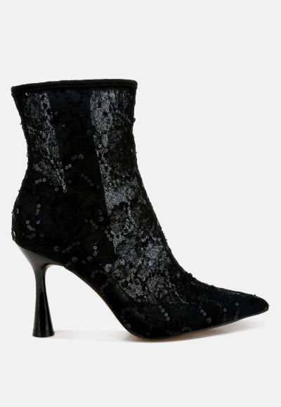 Женские сапоги Rag and Co Womens Samia Sequin Lace