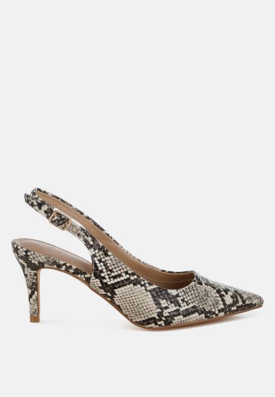 London Rag Женские босоножки на каблуке London Rag Baobab Slingback