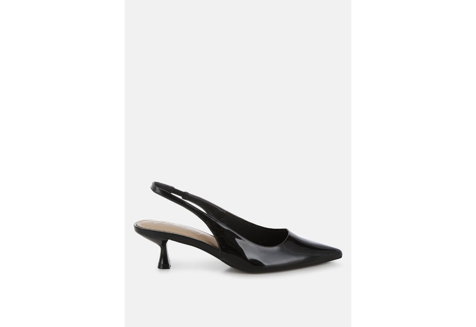 London Rag Women's Pentas Kitten Heel Slingback Sandals