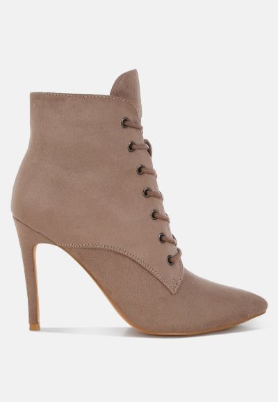 Женские ботильоны London Rag Agmati Lace Up Stiletto