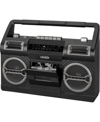 Jensen MCR-500 Portable AM/FM Radio with Cassette Player