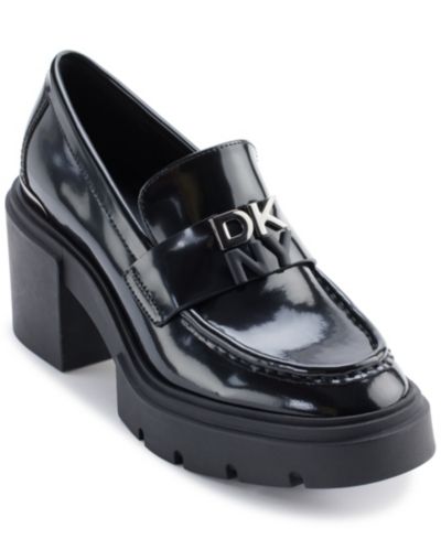 Женские лоферы на платформе с каблуком DKNY Texas