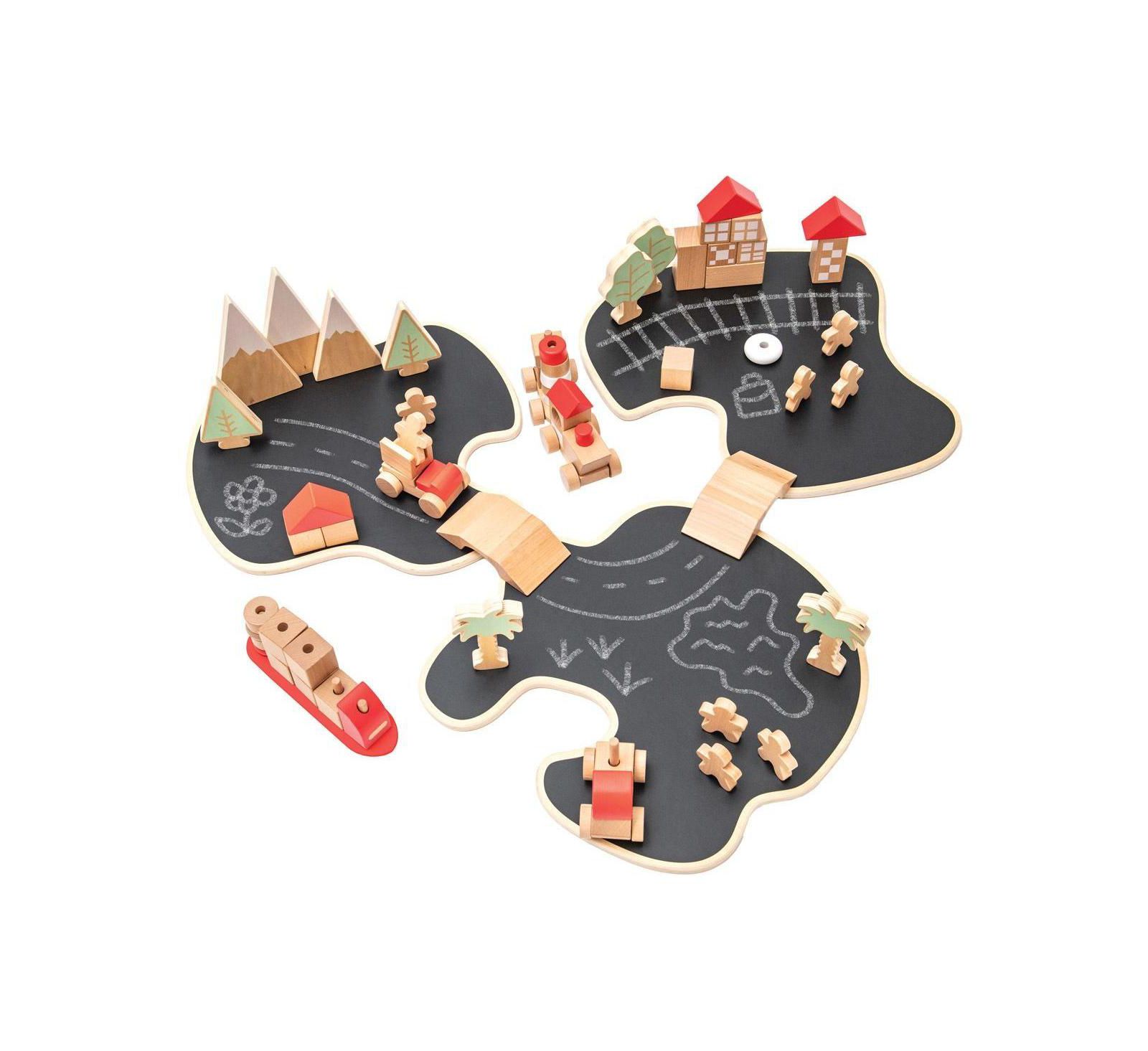 Игровой набор Polydron Story Island Creative Playset
