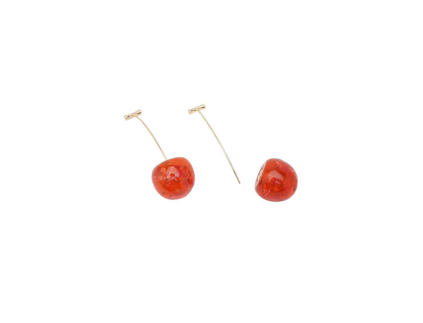 SOHI Women's Cherry Drop Earrings