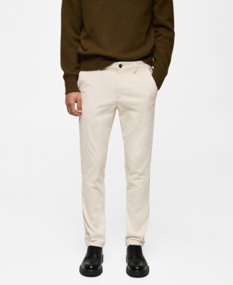 Mango Men's Slim-Fit Corduroy Pants
