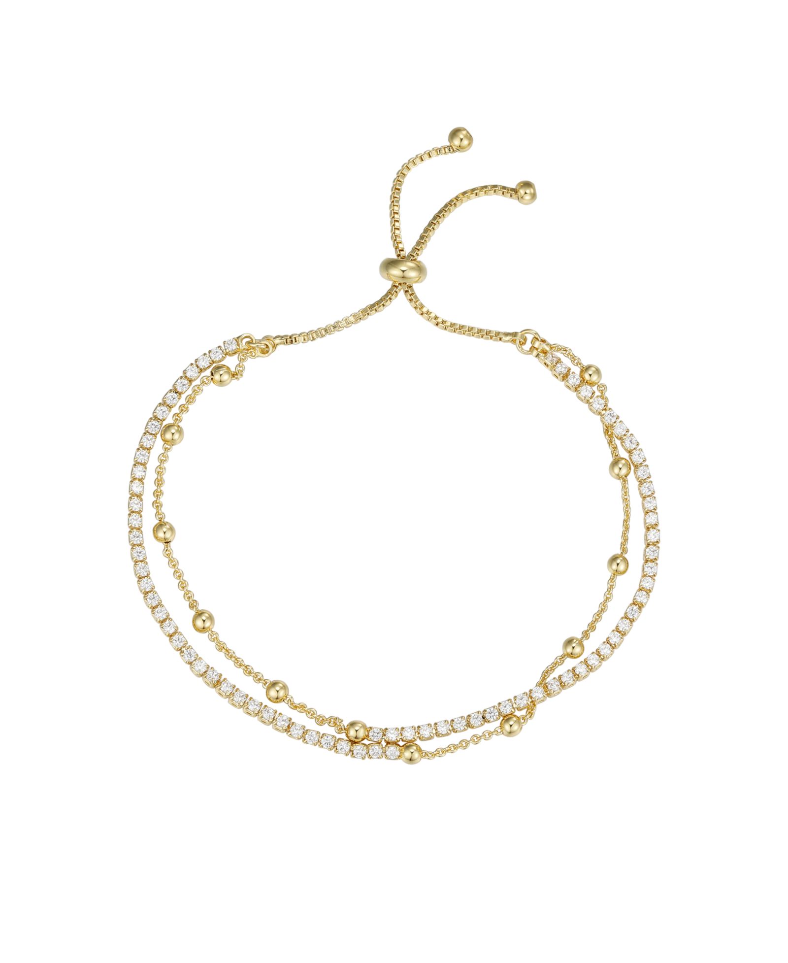 Браслет Macy's Double Row Adjustable
