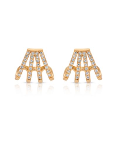Серьги Ettika Glisten Wing Pave