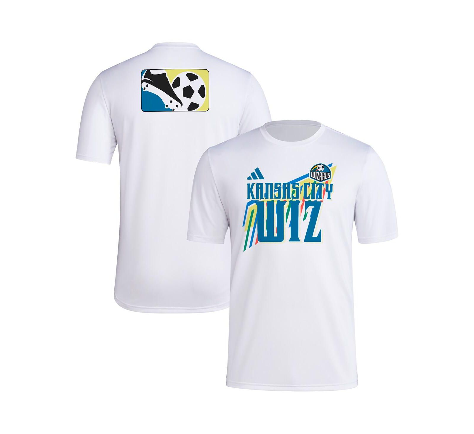 Мужская футболка adidas Sporting Kansas City 2024 Jersey Hook Pre-Match