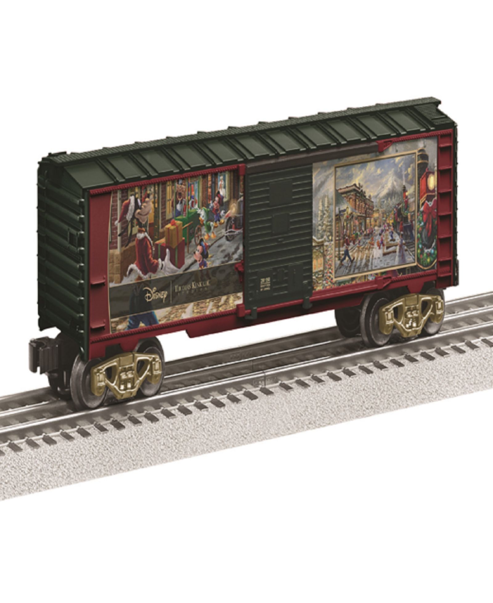 Lionel Thomas Kinkade Disney Mickey and Minnie Candy Cane Express вагончик