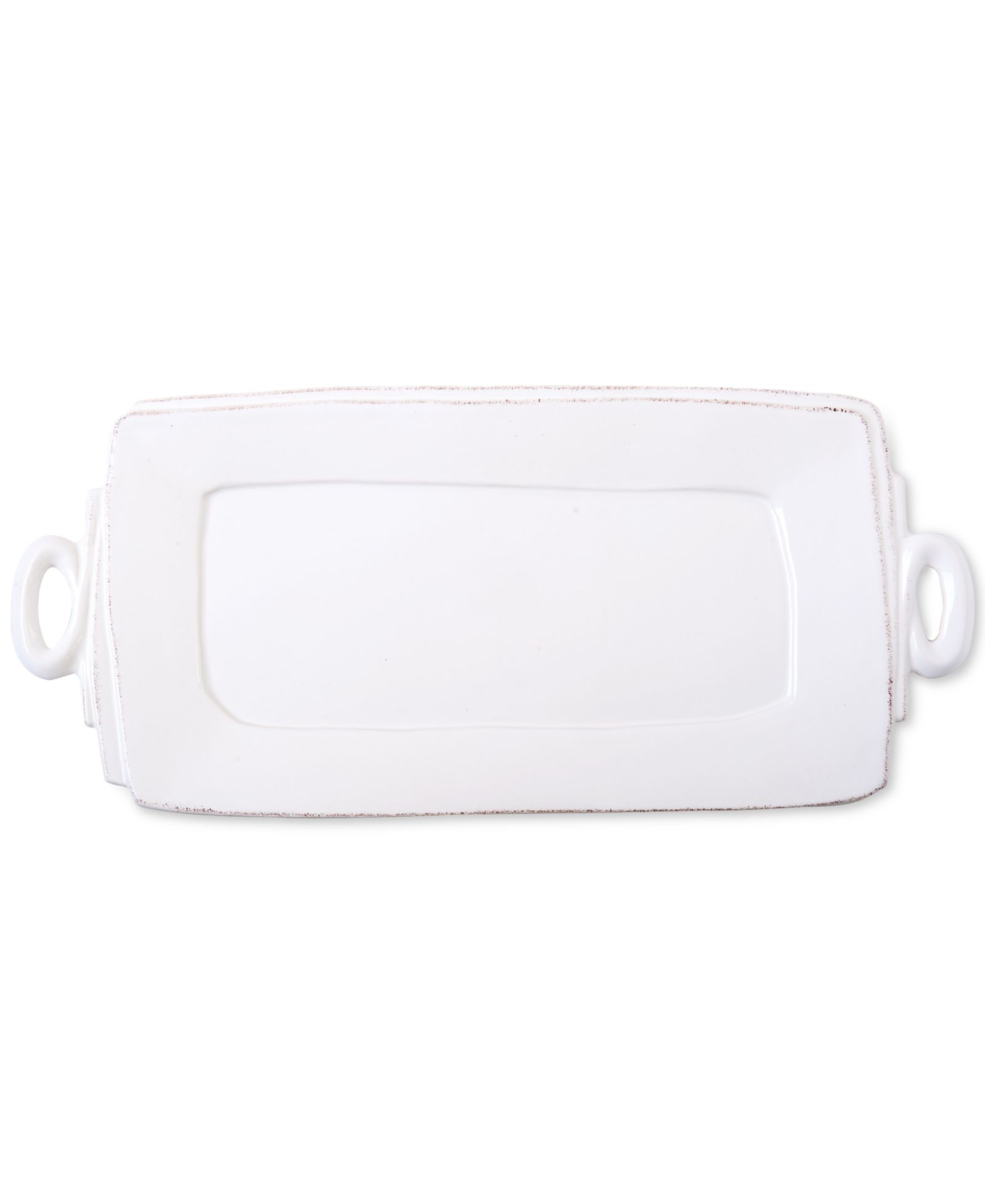 Vietri Lastra Collection Handled Rectangular Platter