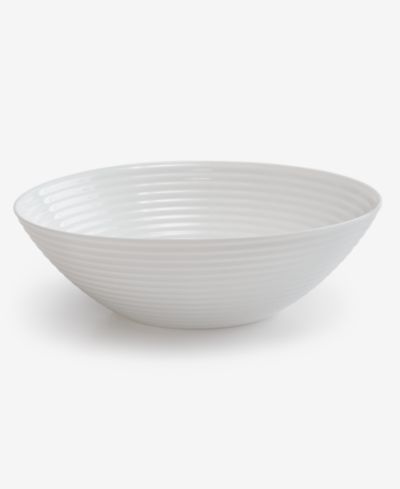 Arch Studio Opal Glass Spiral Serving Bowl, Exclusively at Macy's