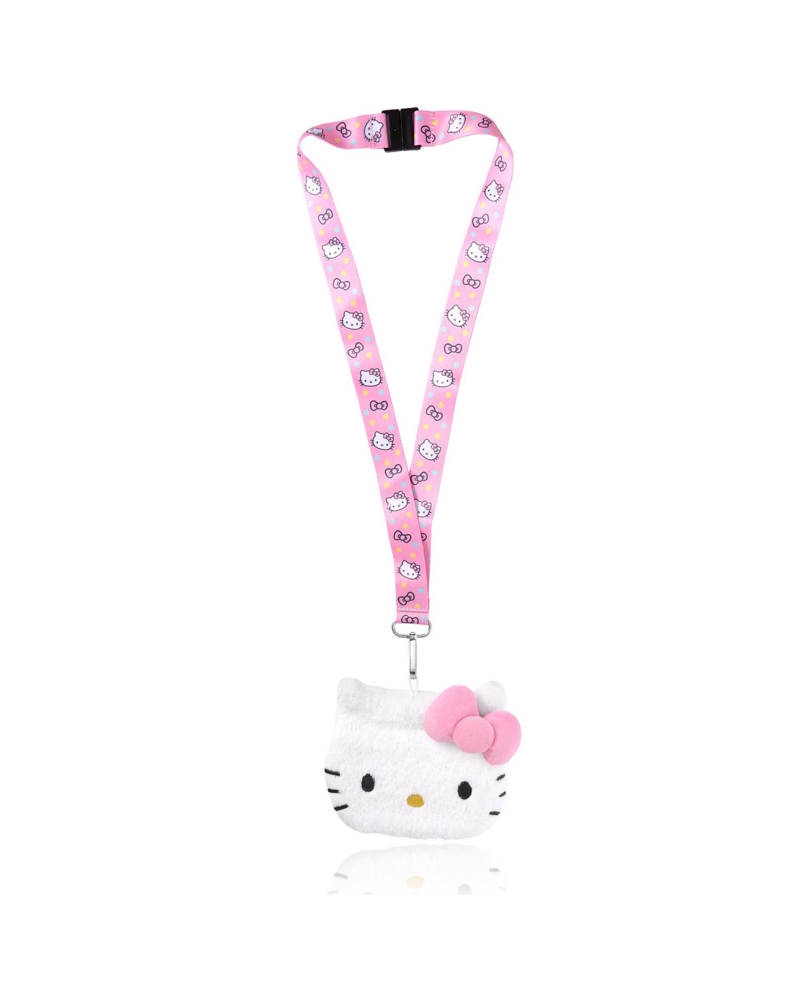 Hello Kitty Sanrio Кошелек-держатель для ID, брелок для путешествий