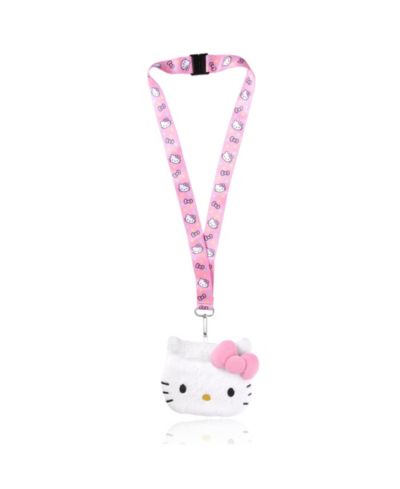 Hello Kitty Sanrio Кошелек-держатель для ID, брелок для путешествий