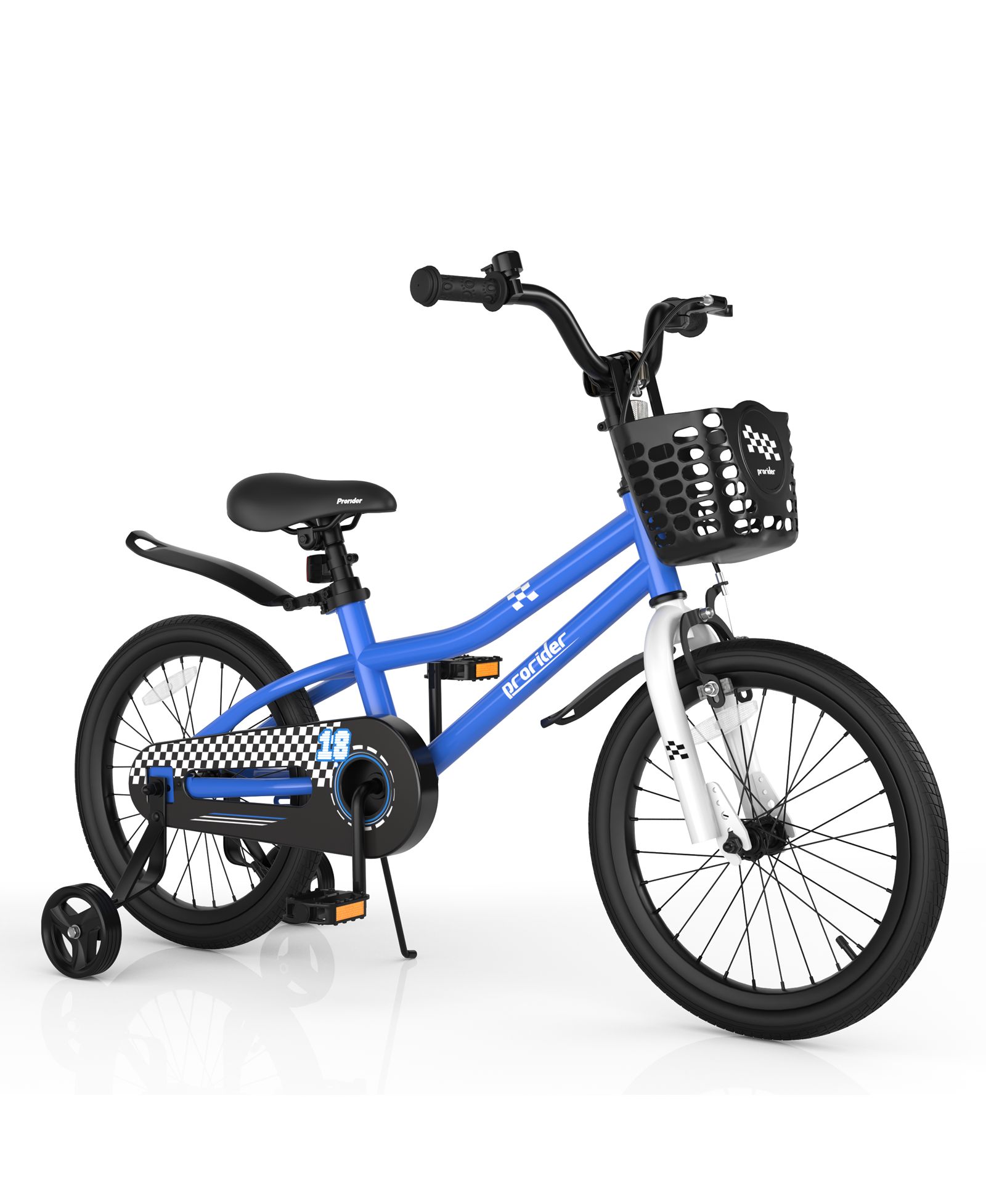 Детский велосипес SUGIFT 18 Feet сremovable training wheels Navy
