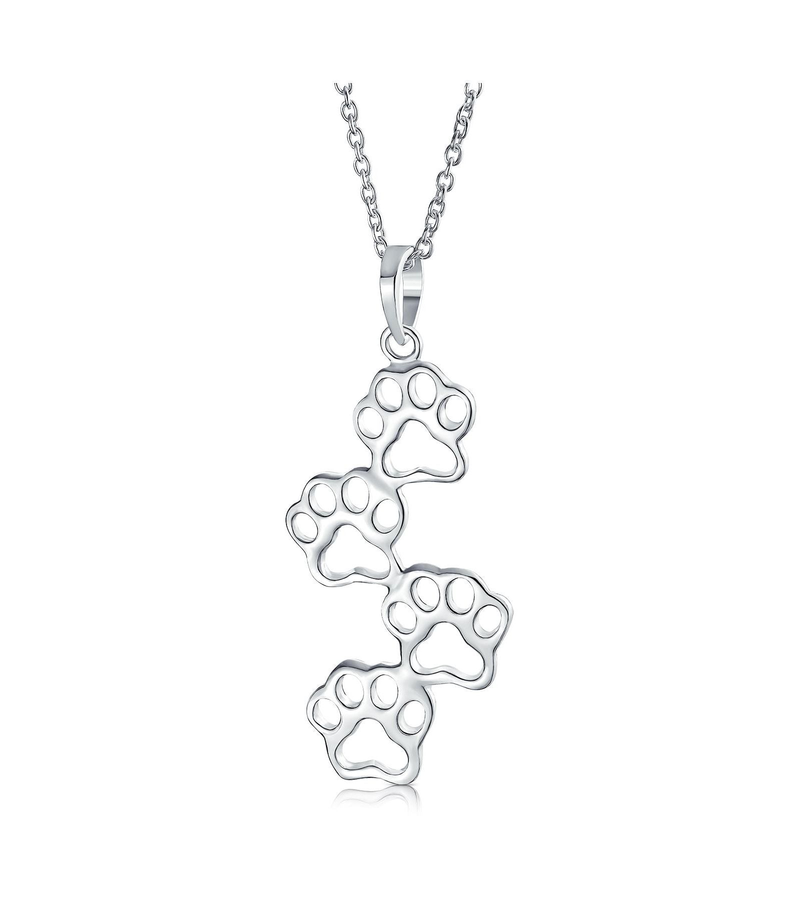 Bling Jewelry кулон-подвеска с лапой животного из серебра.925