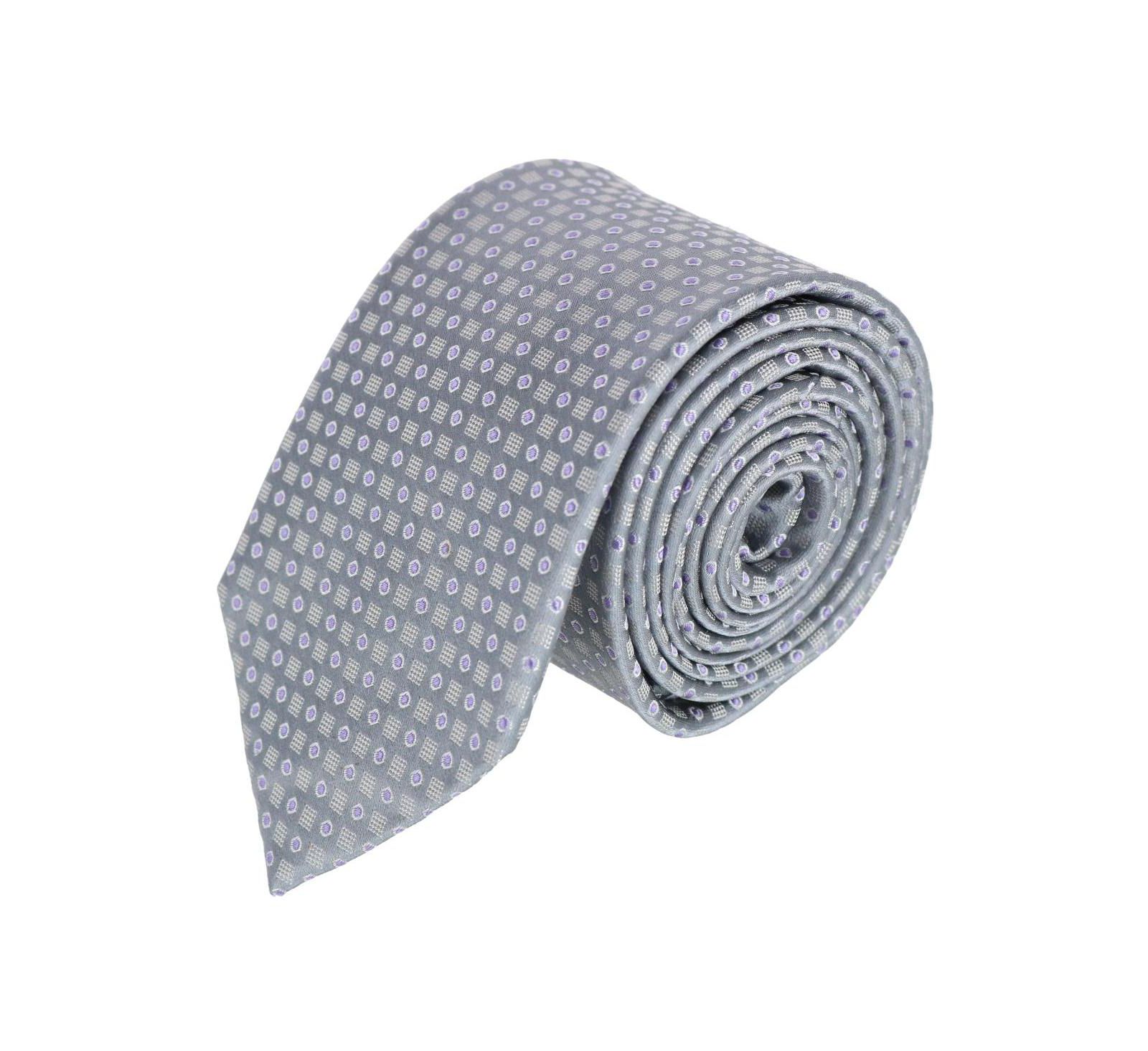 Trafalgar Men's Ewing Square and Polka Dot Business Silk Necktie