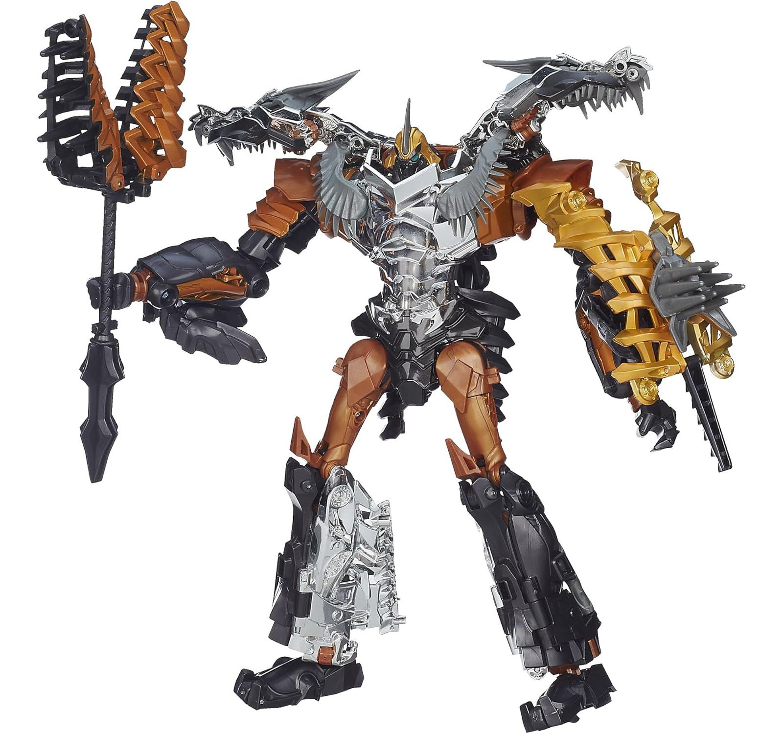 Transformers Grimlock Leader Class Age of Extinction 9" Action Figure, Ages 8+