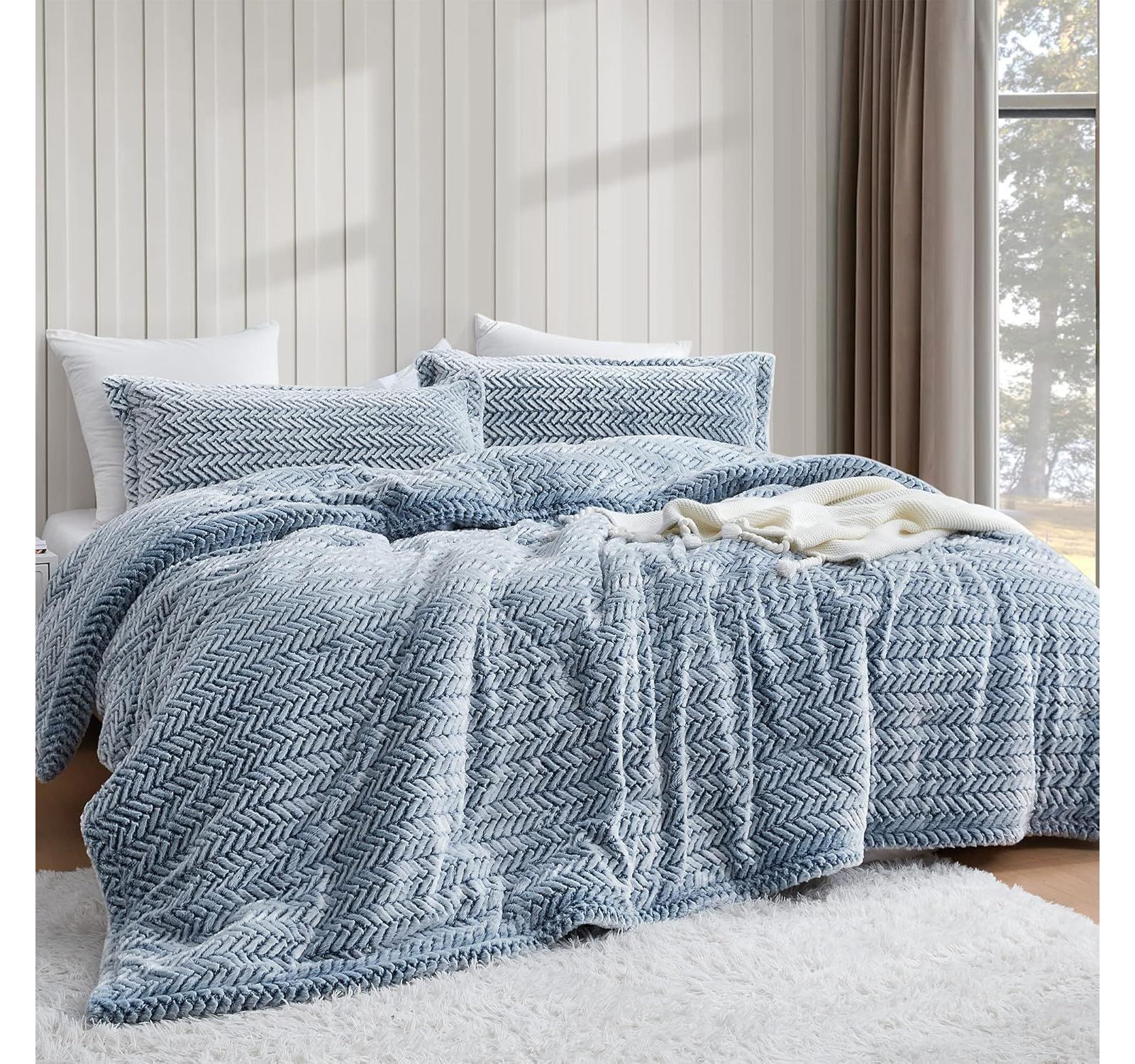 Набор одеял Coma Inducer Cozy Peaks Luxury Plush, 3 шт