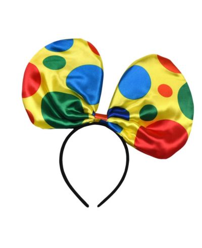 Детский ободок Dress Up America Clown Polka Dot Bow