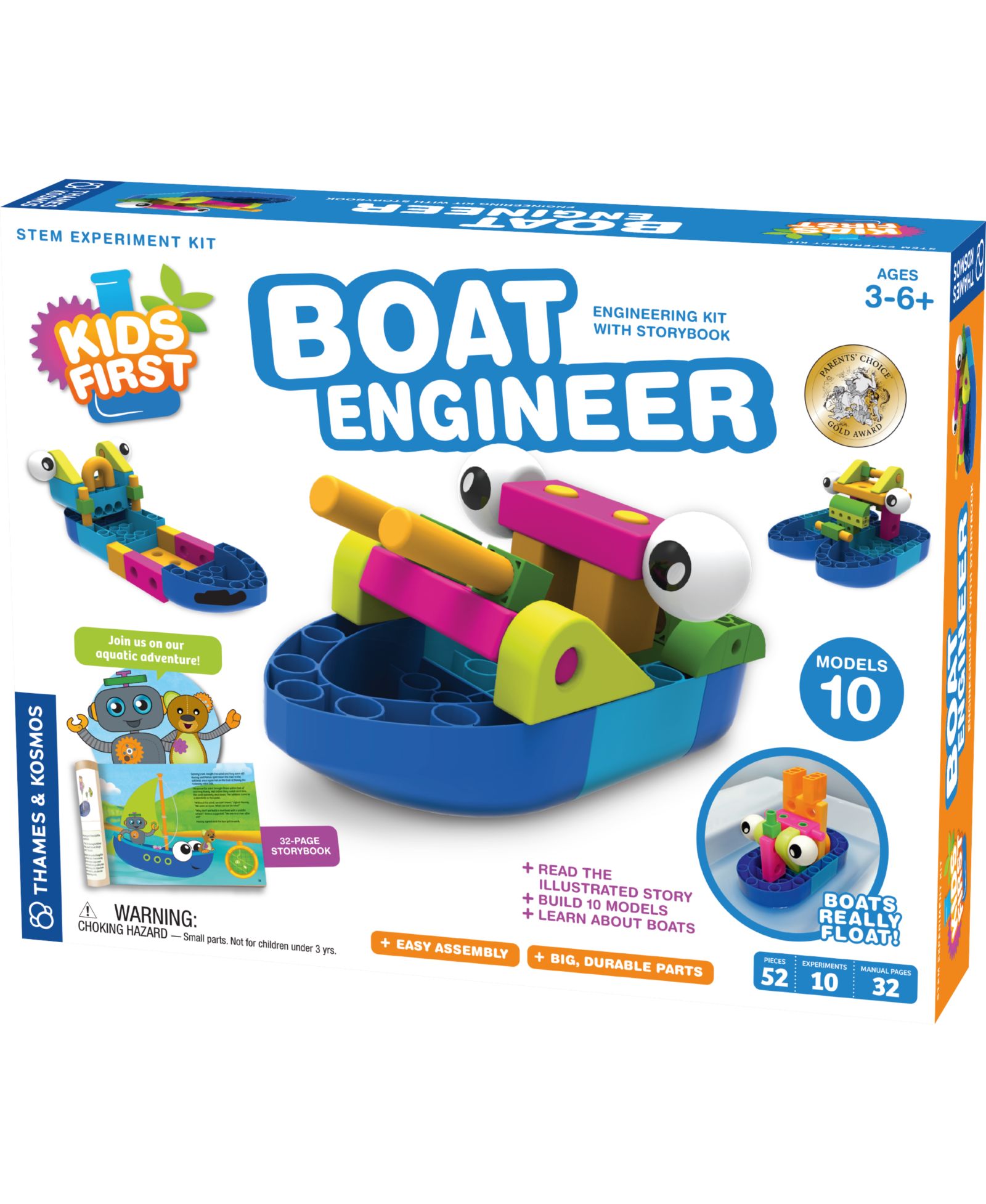 Thames & Kosmos Kids First: набор инженера лодок