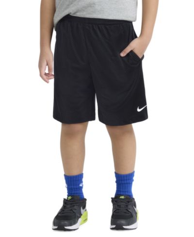 Шорты Nike Boys' 4-7 Dri-FIT с логотипом и сеткой