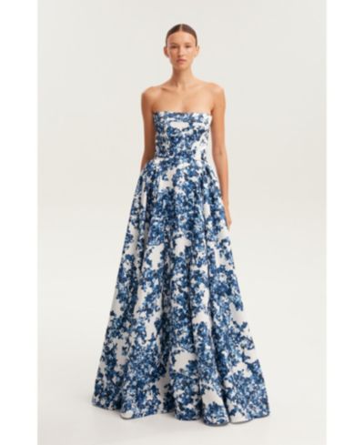 Milla Womens Ravishing Corset Maxi Dress