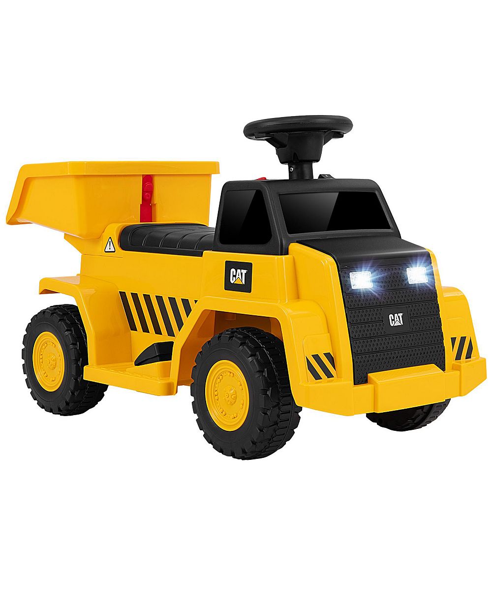 Игрушечный грузовик Caterpillar 6V для детей с самосвалом
