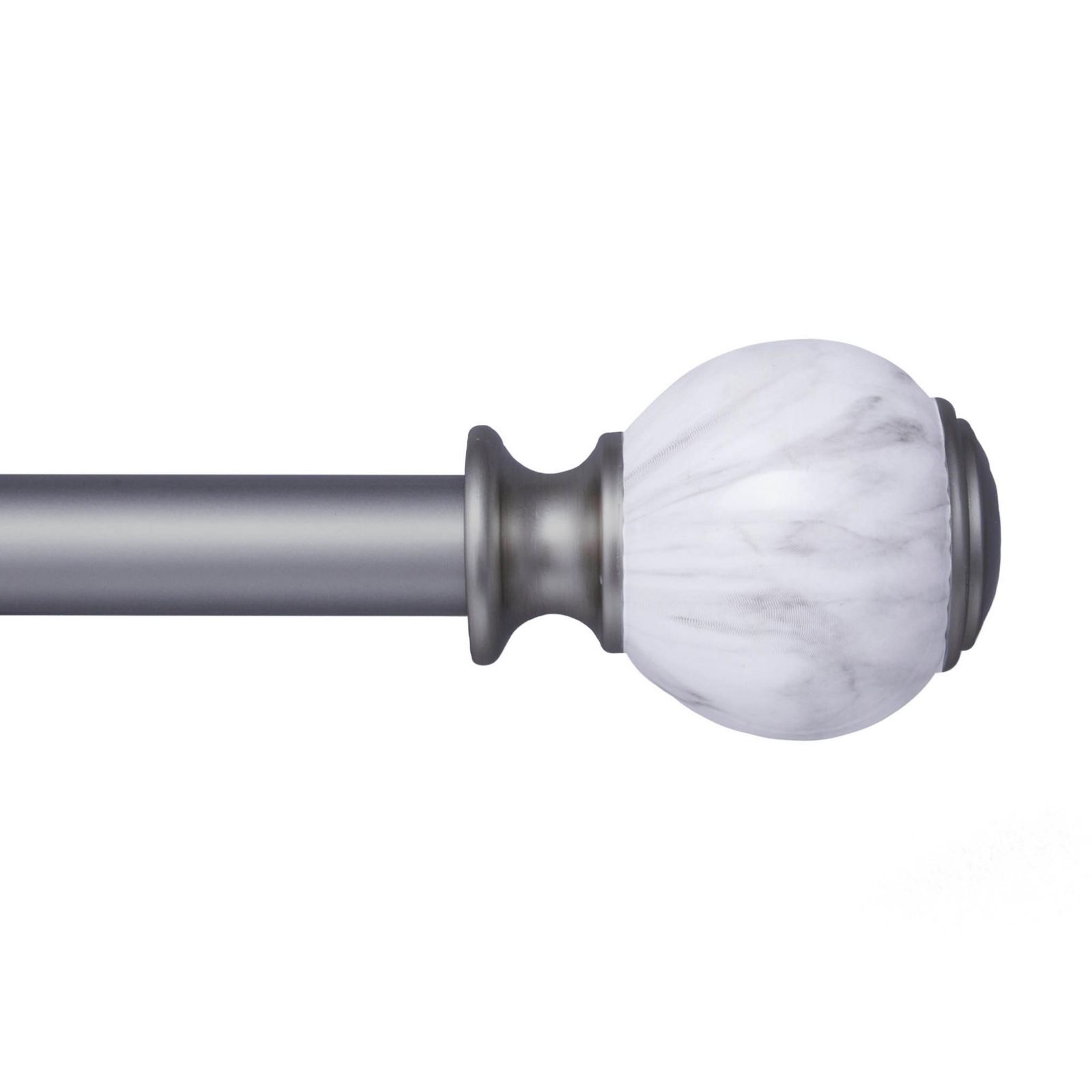Kenney Khaleesi 1 Inch Premium Decorative Curtain Rod for Elegant Window Treatments