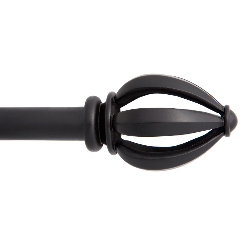 Kenney Lucas 3/4-Inch Decorative Curtain Rod for Stylish Window Treatments
