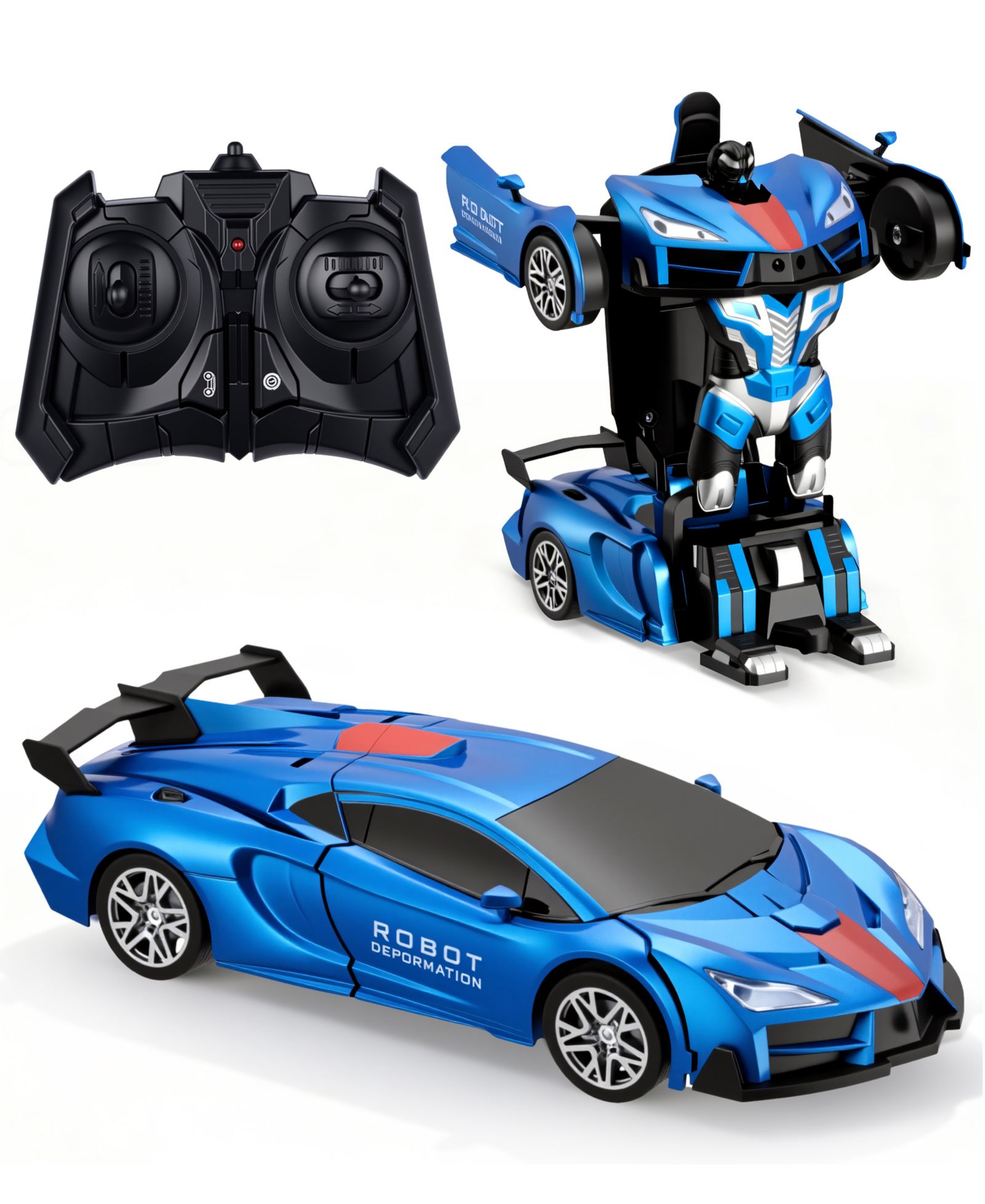 SUGIFT трансформирующийся робот-машина 1:18 RC с LED Lights