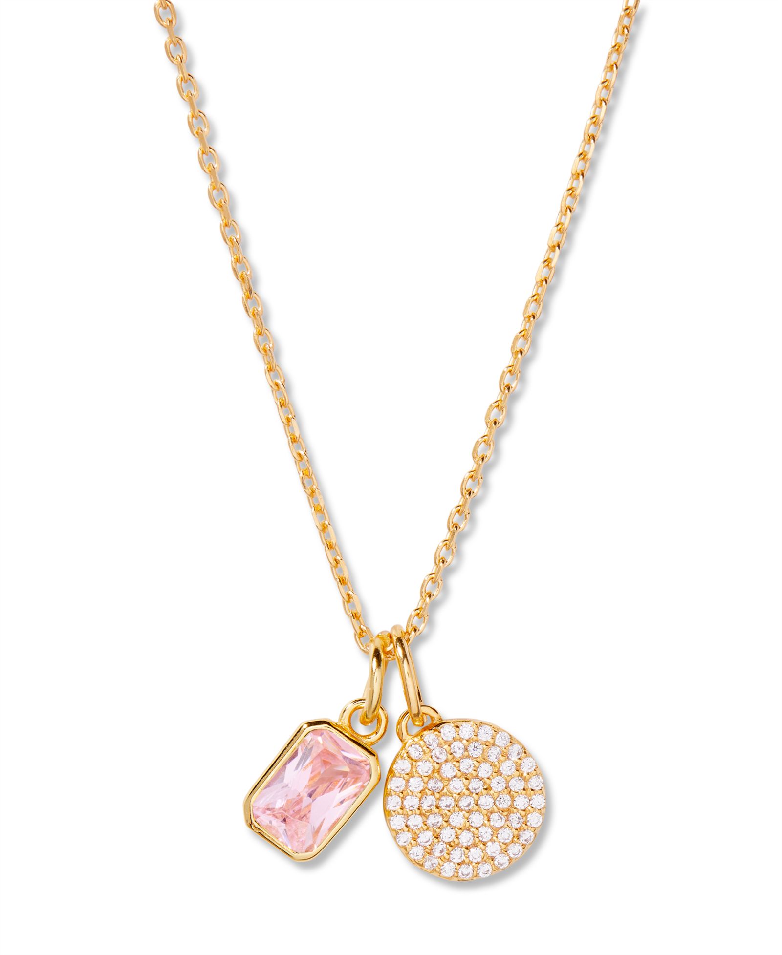 brook & york Adeline Charm Birthstone Necklace