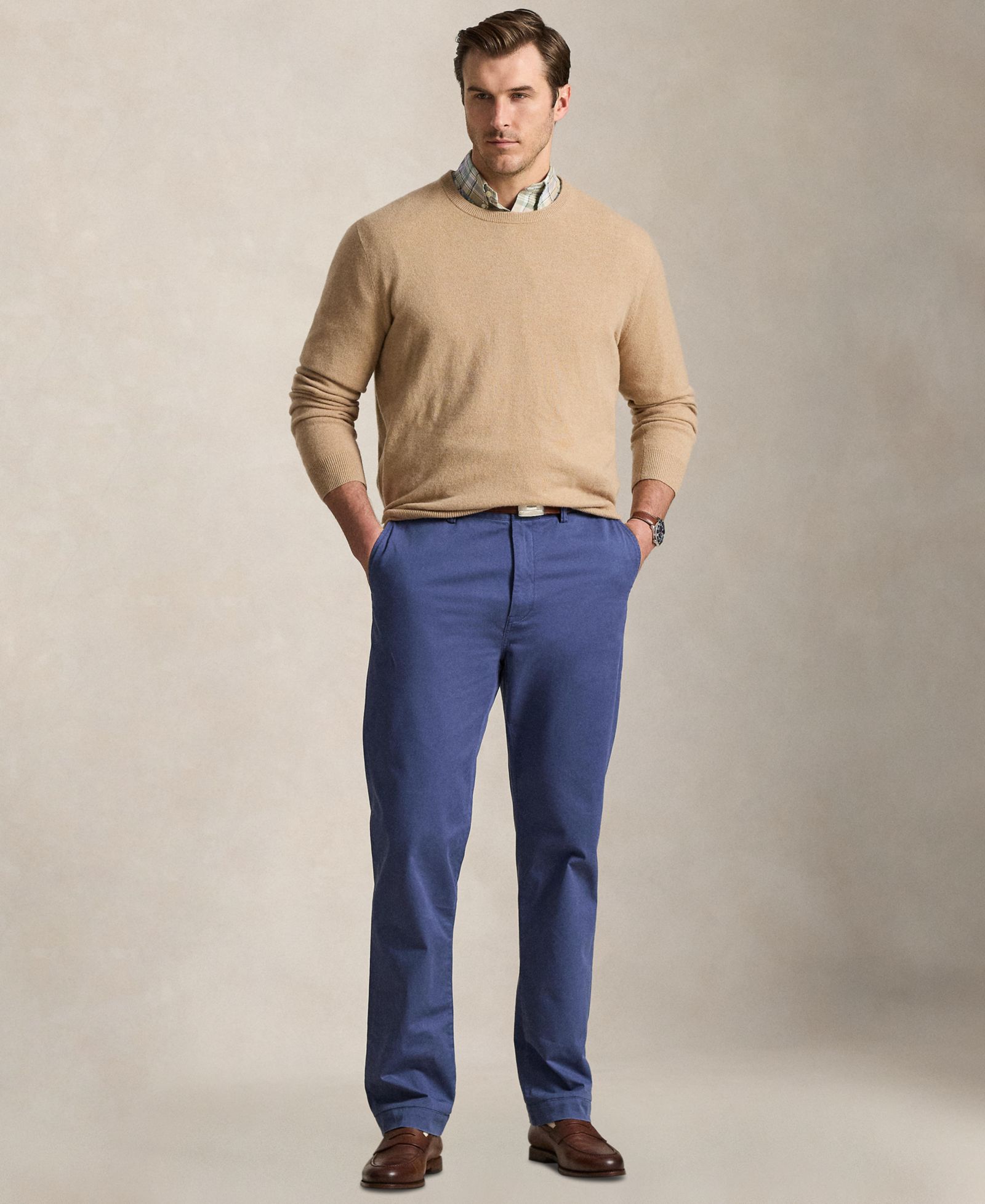 Polo Ralph Lauren Men's Big & Tall Stretch Washed Chino Pants