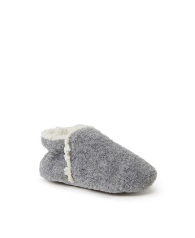 Dearfoams Baby Emerson Felted Closed Back Slipper