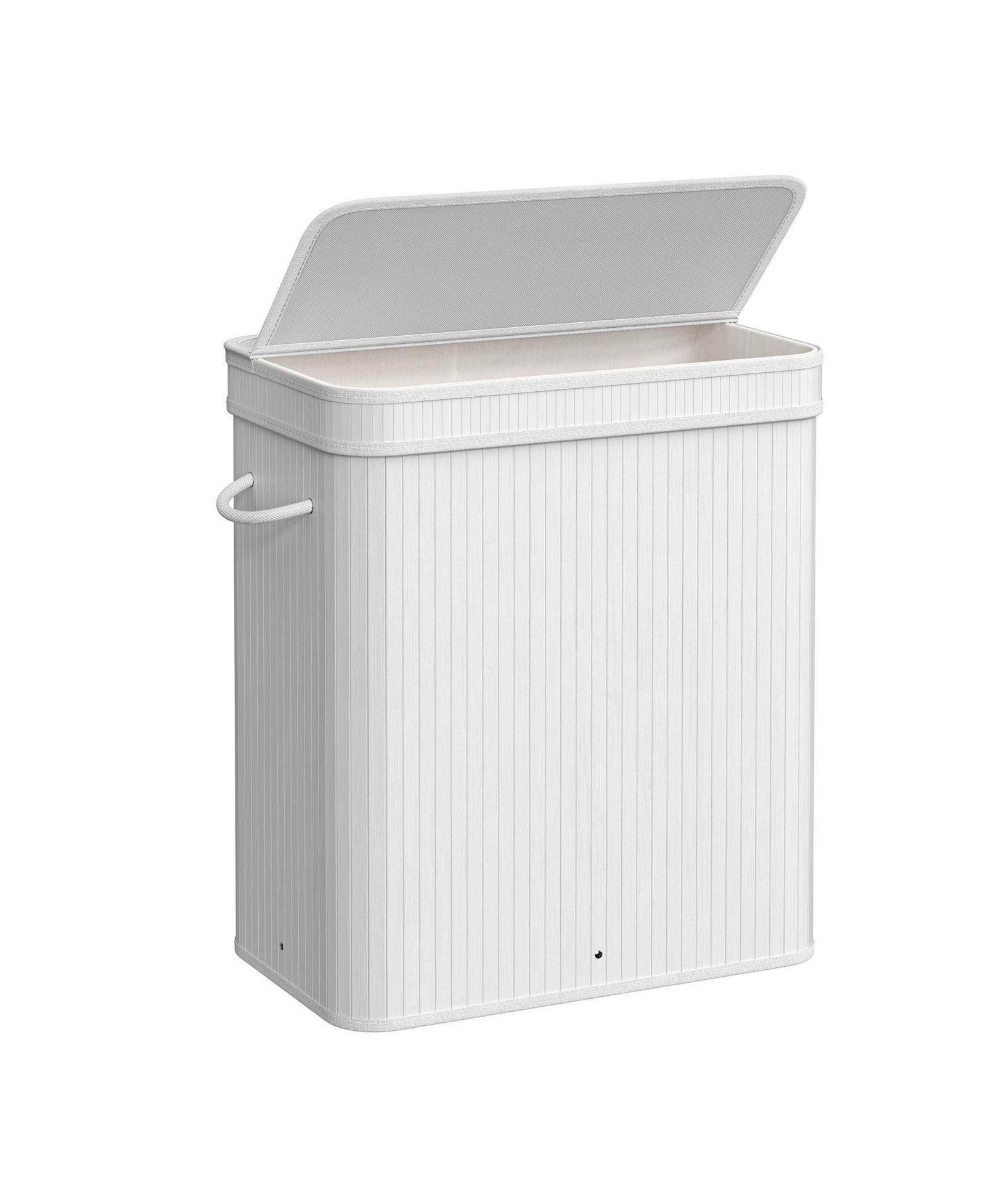 SONGMICS HOME 26.4 Gallon Laundry Hamper with Lid, Handles & Removable Machine Washable Liner