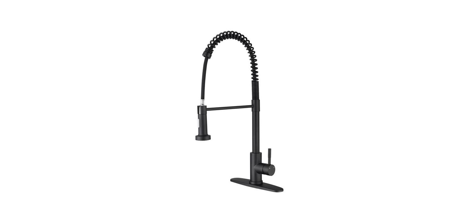 Kitchen Faucet with Pull-Out Spray Head for Versatile Washing and Cleaning Convenience