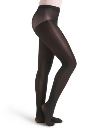 Женские плотные колготки Capezio Ultra Shimmery Footed Tight