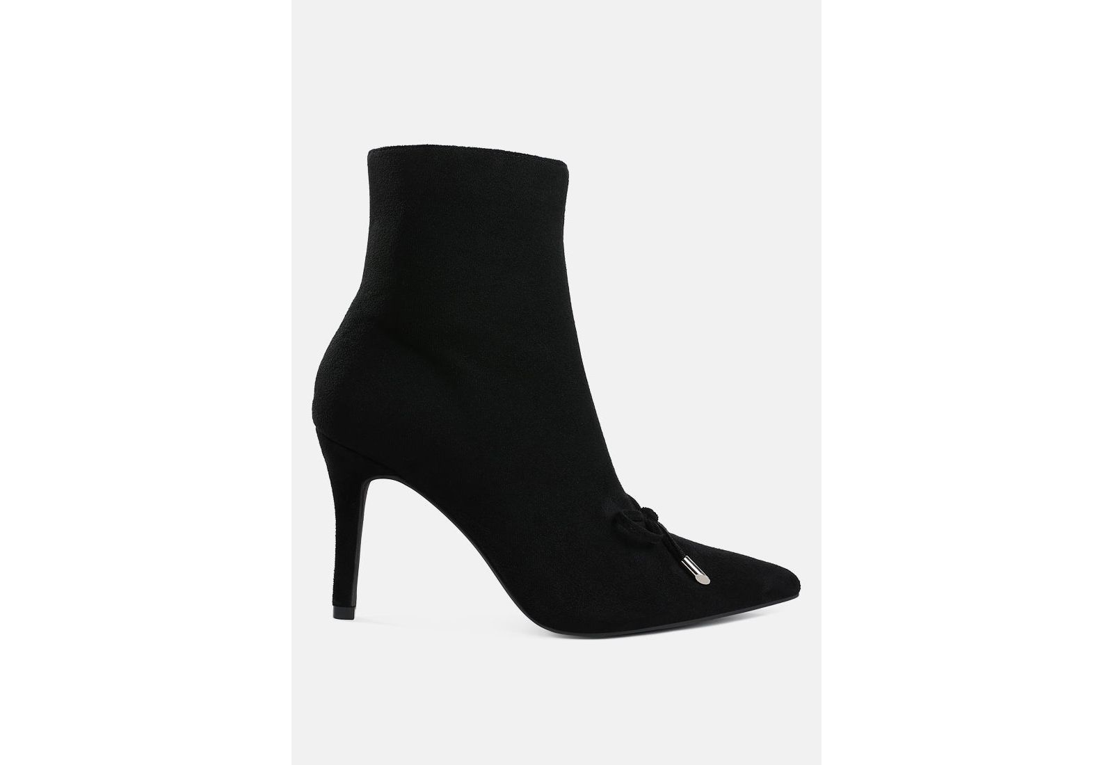 Rag and Co Womens Dapers Bow Detail Ankle Boots