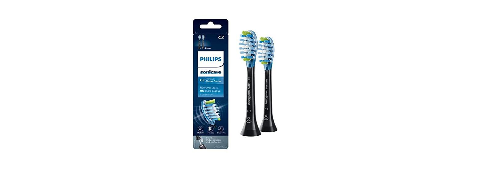 Philips Sonicare Premium Plaque Control replacement toothbrush heads 2 pack