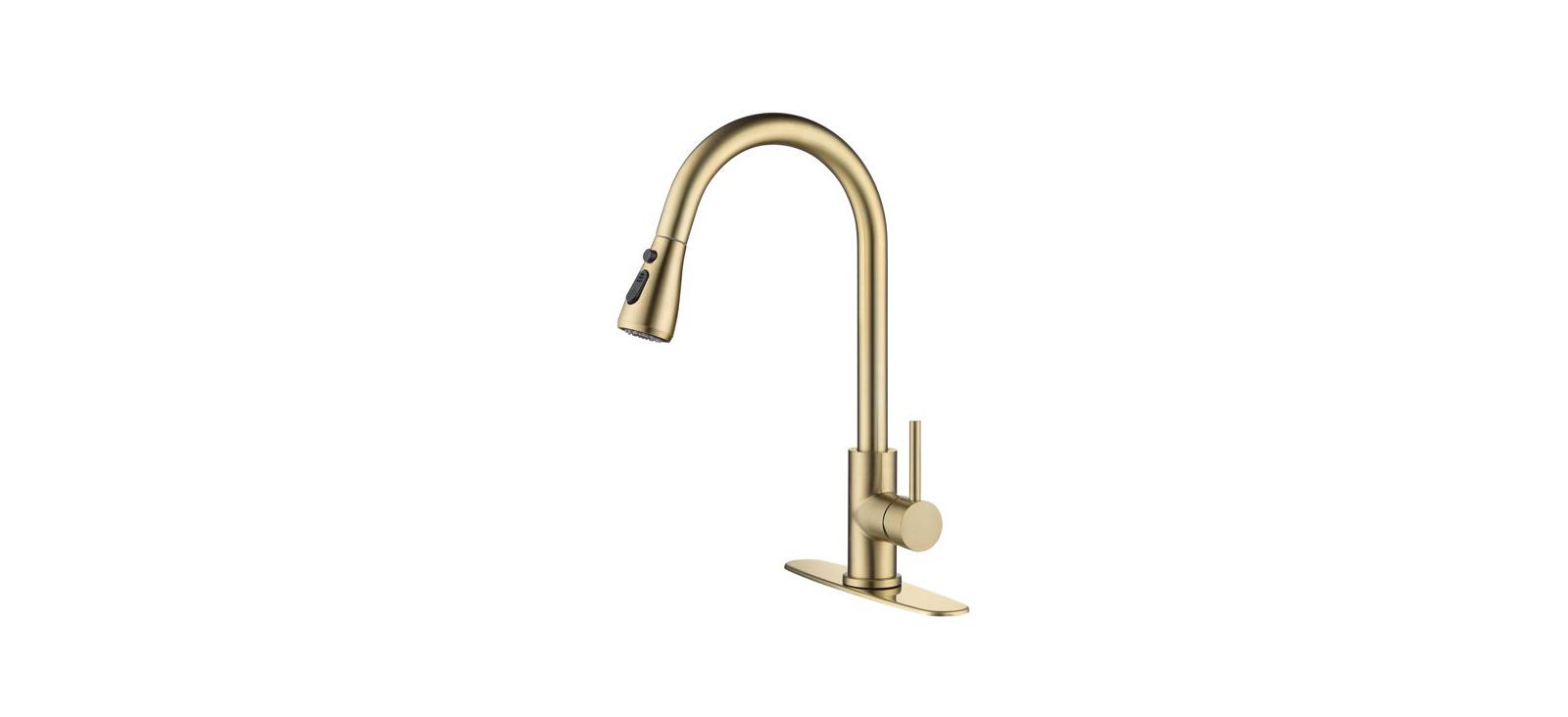 Kitchen Faucet with Pull-Out Spray for Versatile Functionality and Effortless Cleaning