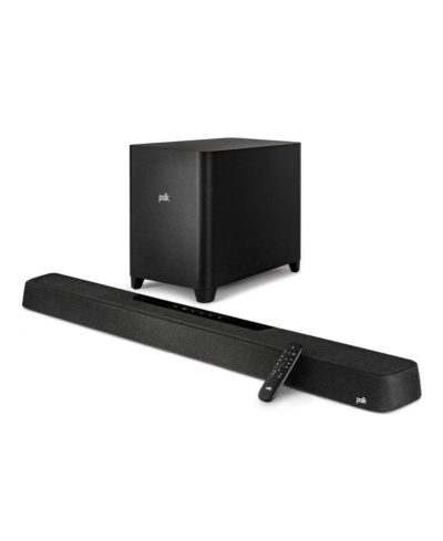 Polk Audio MagniFi Max AX 6.1-Channel Dolby Atmos and DTS:X Soundbar System with Wireless Subwoofer