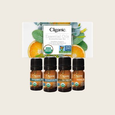 Набор органической ароматерапии Cliganic (4 эфирных масла) - 5 ML