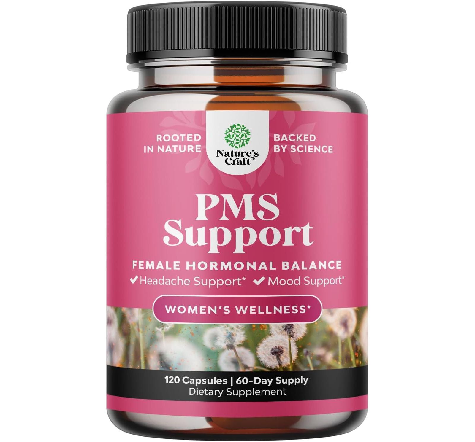 Капсулы для поддержки при ПМС Nature's Craft, 120ct
