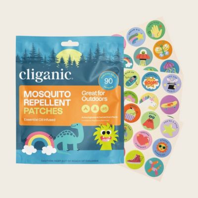 Mosquito Repellent Patches - Positive Vibes - 1 Pack | 90 Count