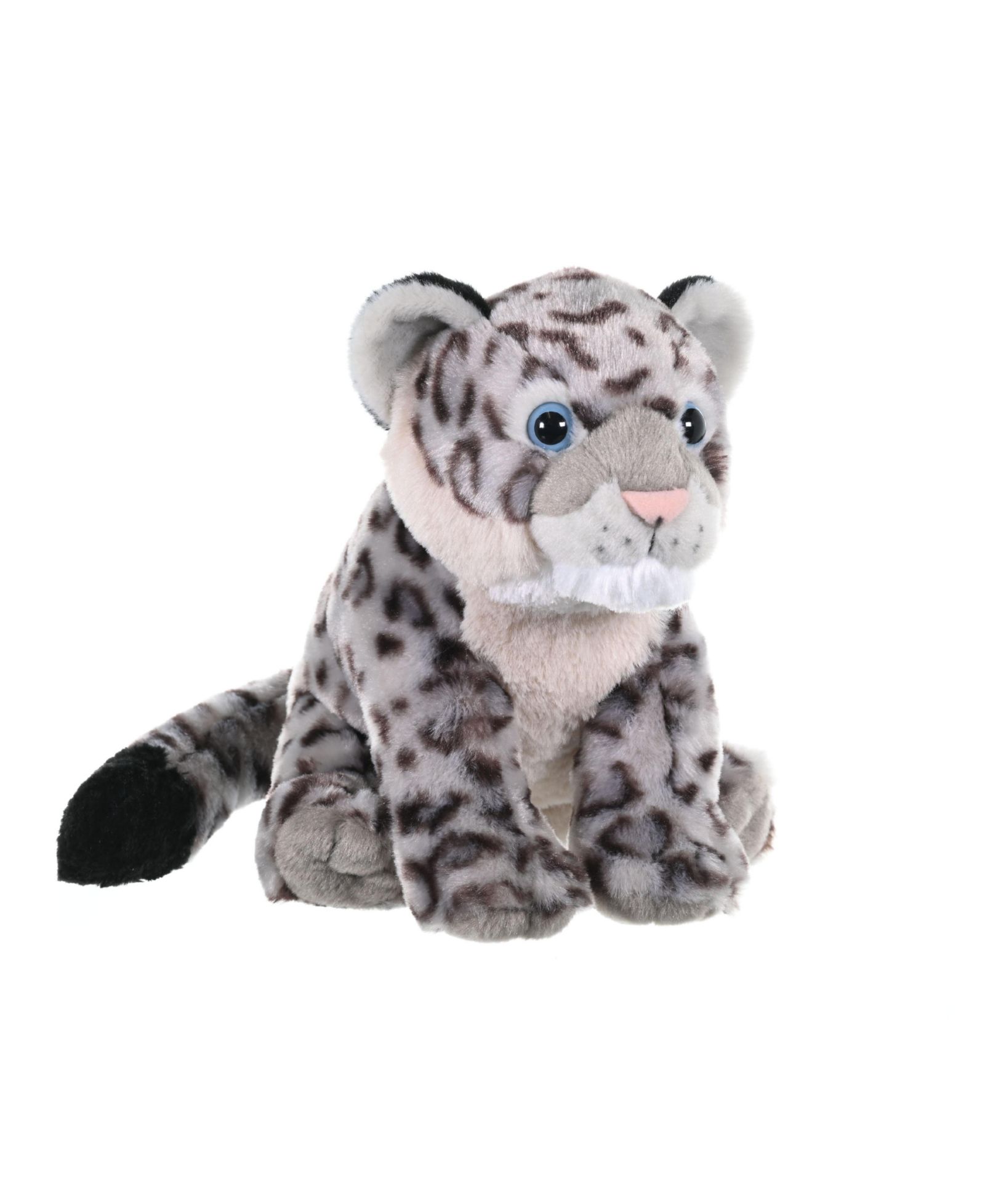 Мягкая игрушка Wild Republic Snow Leopard Cuddlekins, 12 дюймов, подарок для детей, наполнитель из переработанных бутылок из-под воды