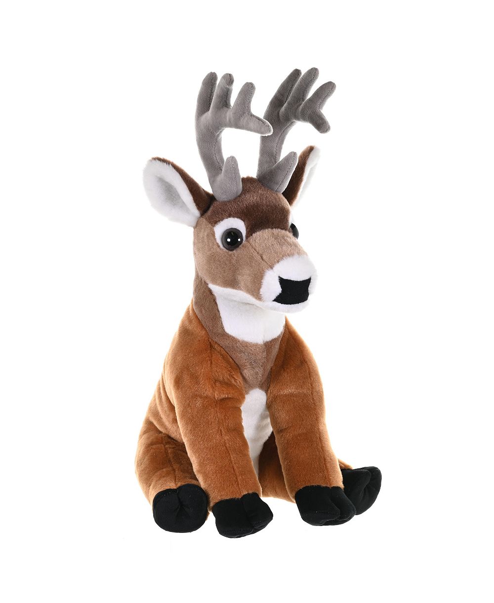 Плюшевая игрушка Wild Republic White Tailed Buck, мягкая игрушка, подарки для Kids, Cuddlekins 12"