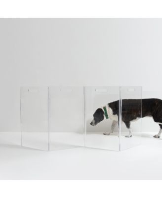 Low Pet Gate Zig Zag Options 8 panel