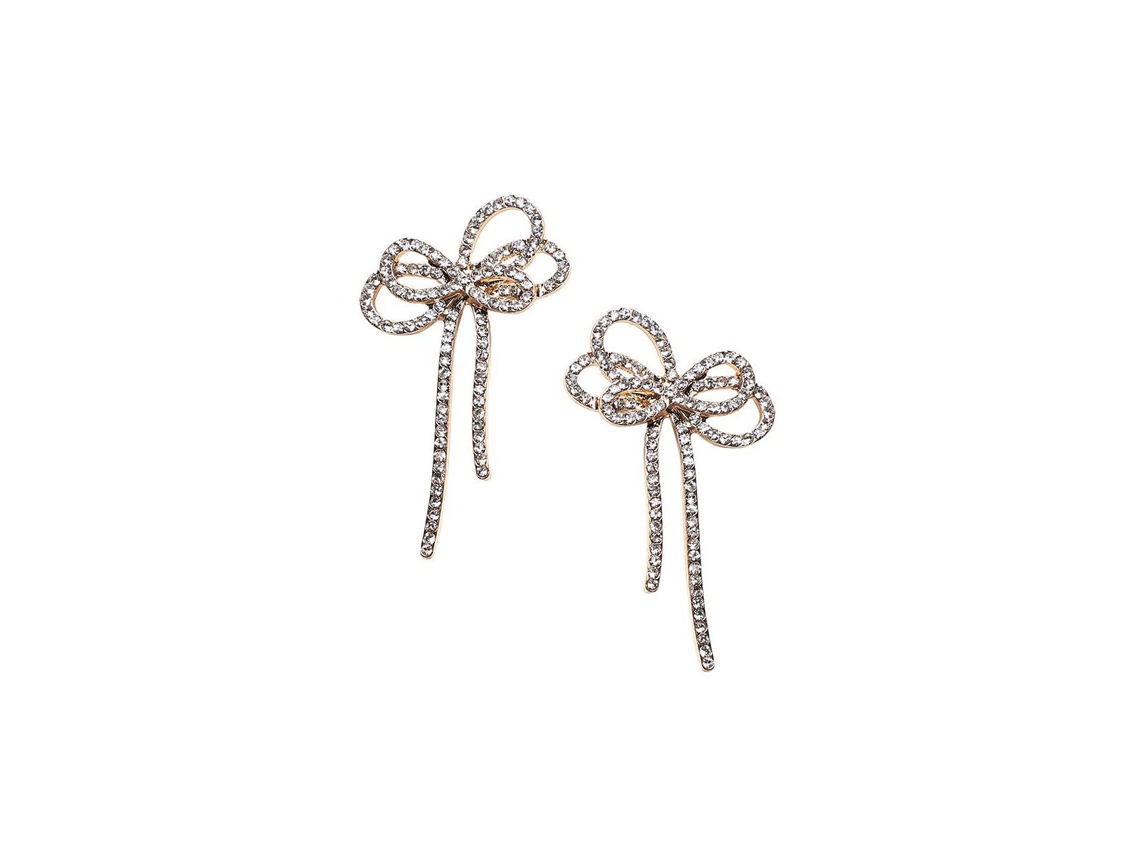 SOHI Women's Bow Drop Earrings