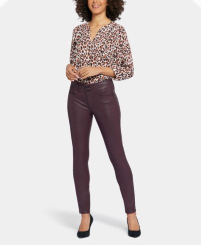 NYDJ Women's Coated Ami Skinny Jeans